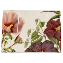 Elegant blomsterpresentpåse stor