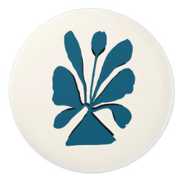 Elegant Bloom Ceramic pull Knopp
