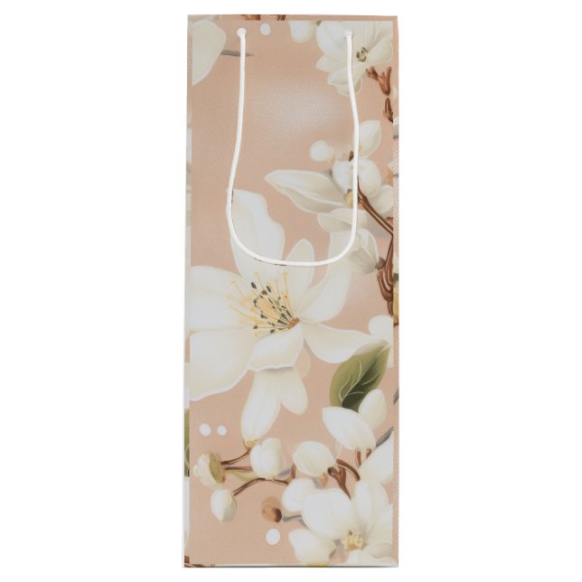 elegant Bloom Vin Bag (Framsidan)