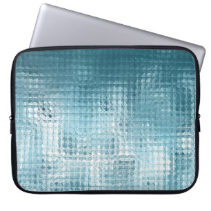 Elegant Blue Abstrakt: Vackra bakgrunder Laptop Fodral