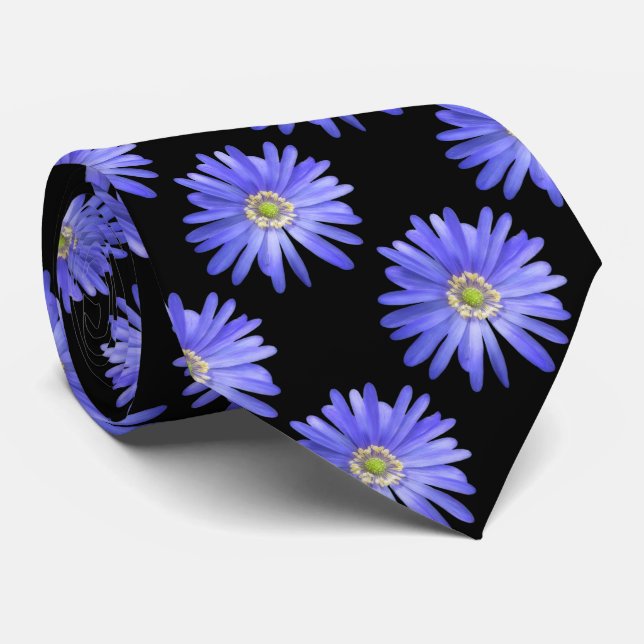Elegant Blue Anemone Flower Slips (Rullad)