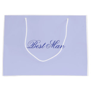 Elegant Blue Best Man