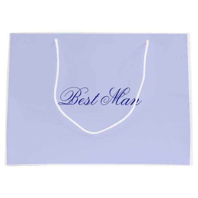 Elegant Blue Best Man (Framsidan)