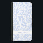 Elegant Blue Blommigt Botanical Plånboksfodral För Samsung Galaxy S5<br><div class="desc">Elegant Blue Blommigt Botanical Samsung Galaxy S5 Wallet Case.</div>