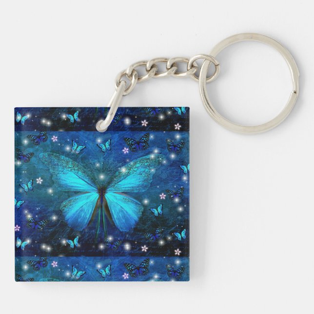 Elegant Blue Butterfly (Baksidan)