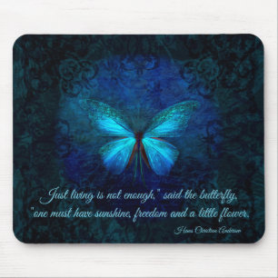 Elegant Blue Butterfly Musmatta