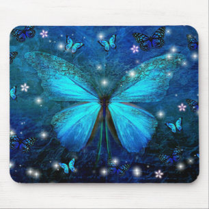 Elegant Blue Butterfly Musmatta