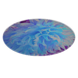 Elegant Blue Decorative Dahlia Flower