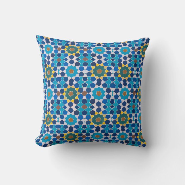 Elegant Blue Dekorativ kudde - Snyggt Home Decor A (Framsida)