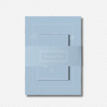 Elegant Blue Diamond Bröllop