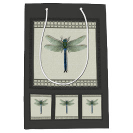 Elegant Blue Dragonfly
