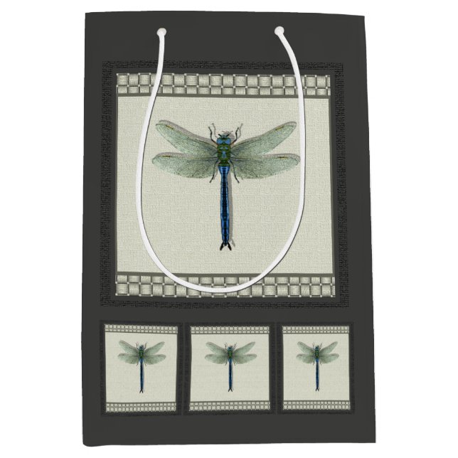 Elegant Blue Dragonfly (Framsidan)
