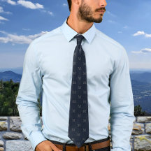 Elegant Blue Grått Monogram Personlig