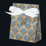 Elegant Blue Guld Art Deco Vintage Mönster Presentaskar<br><div class="desc">Elegant Blue Guld Art Deco Vintage Mönster Favor Boxes har en elegant art deco mönster i blått och guld. Perfekt för party,  evenemang,  bröllop,  födelsedagsdag,  jul,  Mors dag,  Fars dag,  helgdagar och företagsgåvor,  Skapat av Evco Studio www.zazzle.com/store/evcostudio</div>
