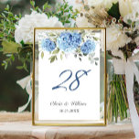 Elegant Blue Hydrangea Eucalyptus Bröllop Bordsnummer<br><div class="desc">Om du vill göra ytterligare anpassningar klickar du på länken "anpassa ytterligare" och användor verktyg som är utformat för att ändra mallen. Om du behöver hjälp eller matchande artiklar kan du kontakta mig.</div>