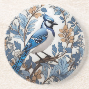 Elegant Blue Jay William Morris Inspired Underlägg