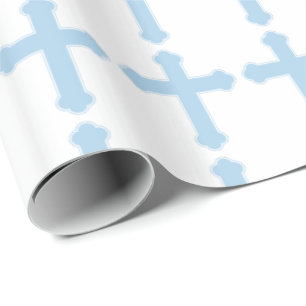 Elegant Blue Kor Presentpapper