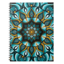Elegant Blue Mandala | Helig Geometry Boho | Zen