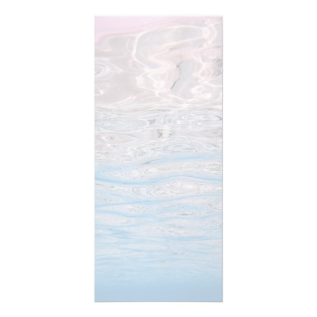 Elegant Blue Ocean Program Menu Blank (Framsidan)