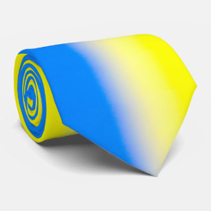 Elegant Blue och Gult Ukraina Inspired Peace Slips