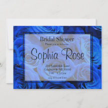 Elegant blue ro blåa blommor blue blommigt