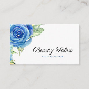 Elegant Blue Ro Clothing Boutique Visitkort