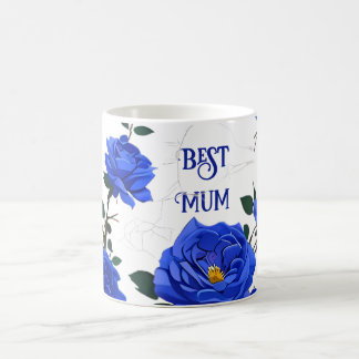 Elegant Blue Ro Kaffemugg