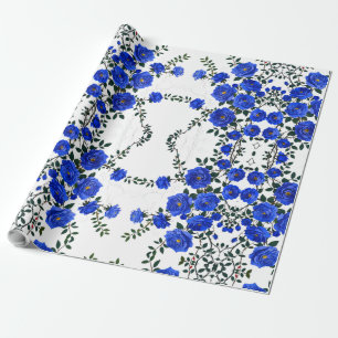 Elegant Blue Ro Presentpapper