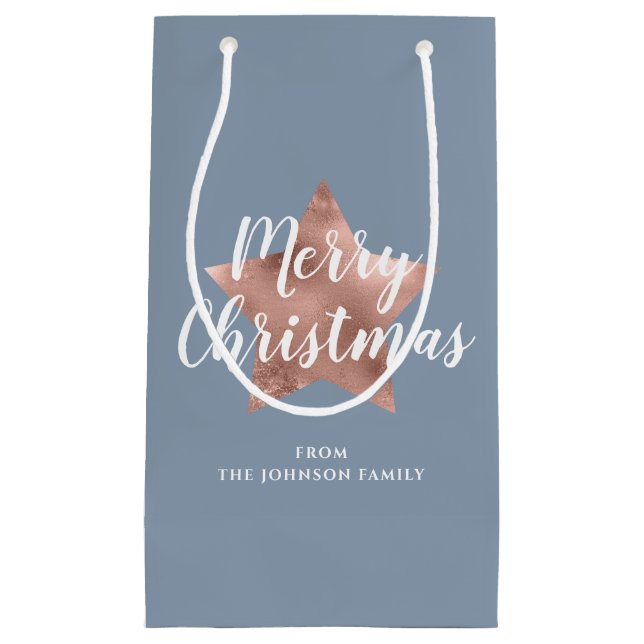 Elegant Blue Star God jul (Framsidan)