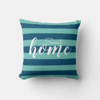 Elegant Blue Stripe Mönster Test Sweet Home