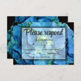 Elegant blue teal blommigt hydrangeas blue ro OSA