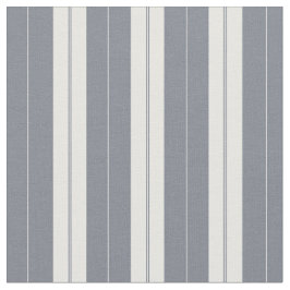 Elegant Blue White Antique Fransk Ticking Rand Tyg