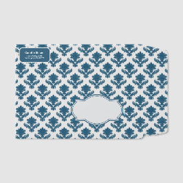 Elegant Blue & White French Tapestry Custom