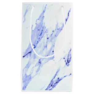 Elegant Blue White Marble mönster
