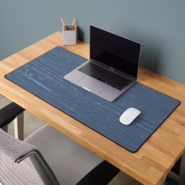Elegant Blue Wood Grain