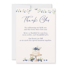 Elegant Blueberry First Birthday