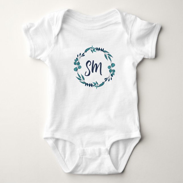 Elegant Bodysuit for Kids with Personalized  T Shirt (Framsida)