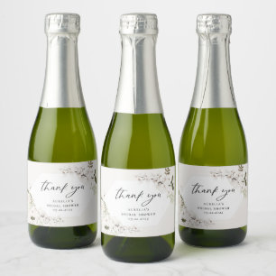 Elegant Bohemian Blommigt Tack Sparkling Vin L