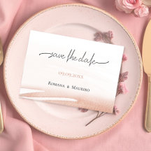 Elegant Bohemian Coral Terracotta Bröllop