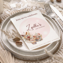 Elegant Bohemian Vår Birthday Par Tea