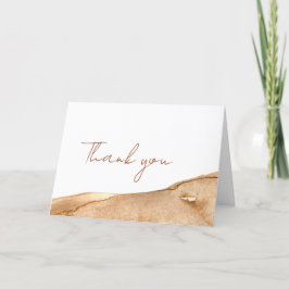 Elegant Boho Abstrakt Desert Baby Shower Tack Kort