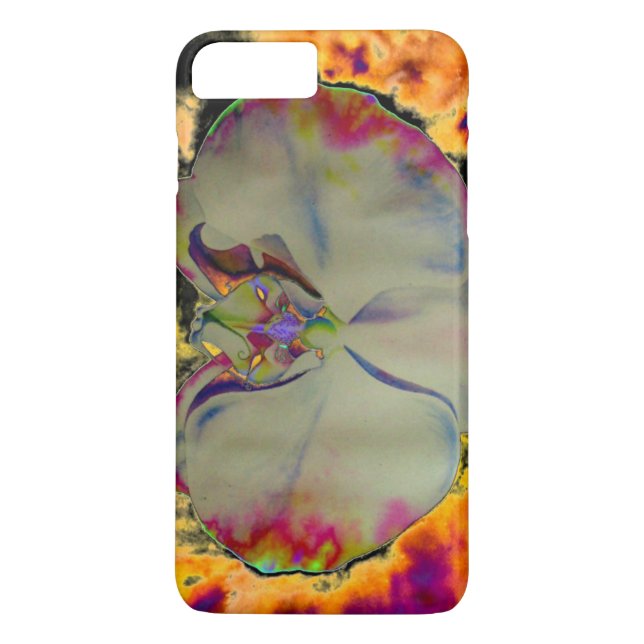 Elegant boho abstrakt vattenfärgsfärg orchid-målni Case-Mate iPhone skal (Baksida)