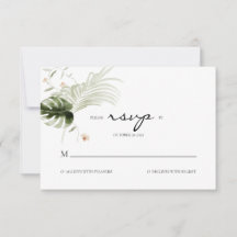 Elegant Boho Blommig Grönska Bröllop