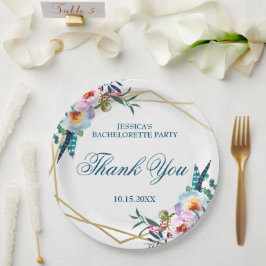 Elegant Boho Blommigt Bachelorette Party
