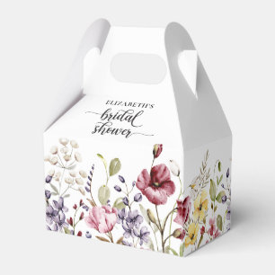 Elegant Boho Blommigt Möhippa Presentaskar