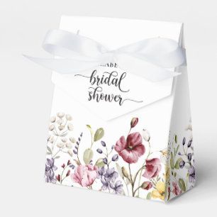 Elegant Boho Blommigt Möhippa Presentaskar