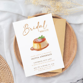 Elegant Boho Brända Orange Bröllopsinbjudan Inbjudningar