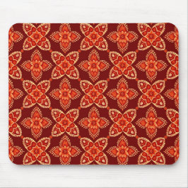 Elegant Boho Chic Blommönster Musmatta