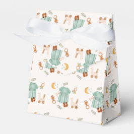 Elegant Boho Flicka Clothes Baby Shower Presentaskar