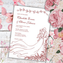 Elegant Boho Hand plockade par Burgundy Bröllop